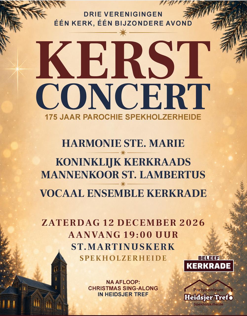 Poster kerstconcert